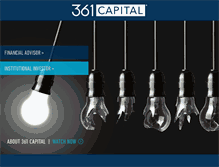 Tablet Screenshot of 361capital.com